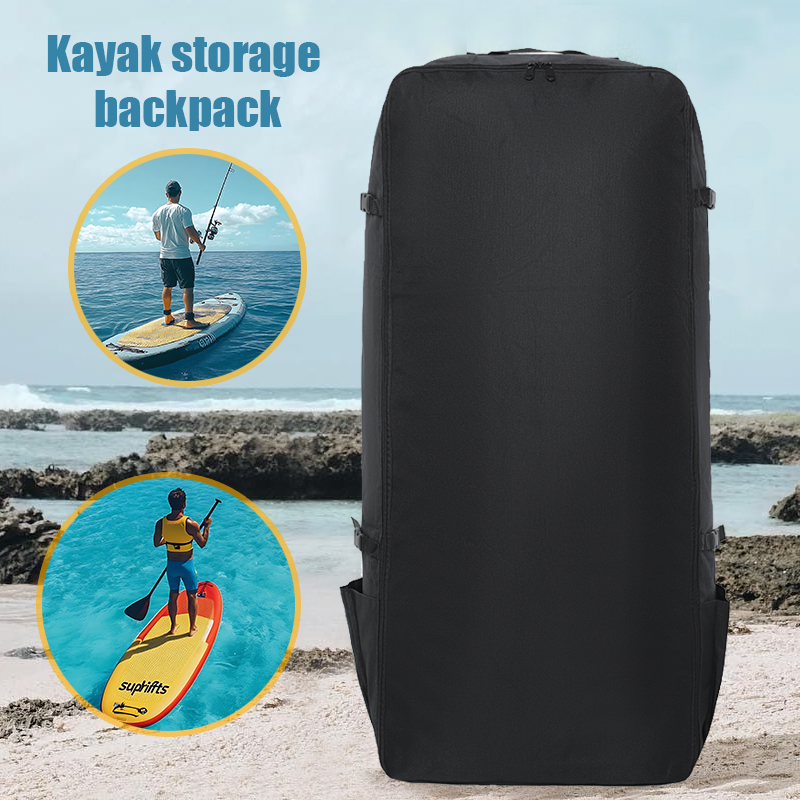 Sports Equipment Outdoor Storage - Large-capacity SUP inflatable paddleboard storage backpack,