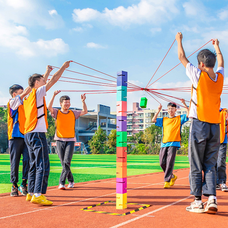 Sports Equipment Company - Teamwork Games Tower Building Outdoor Sports