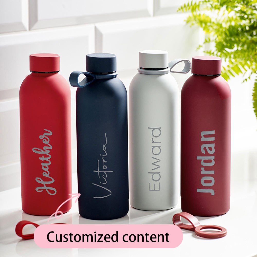 Name Sports Equipment - Personalized Engraved Name Stainless Steel Water