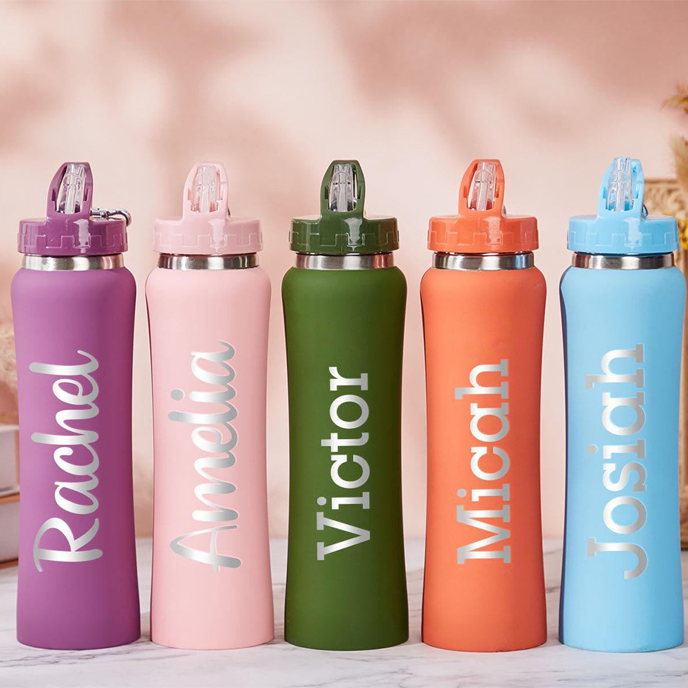 Name Sports Equipment - Personalized Name Stainless Steel Water Bottle