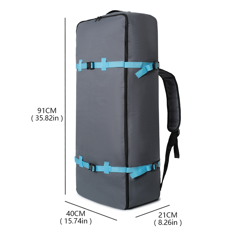 Gray Oxford Cloth Paddle Board - Sports Equipment Outdoor Storage recension och pris