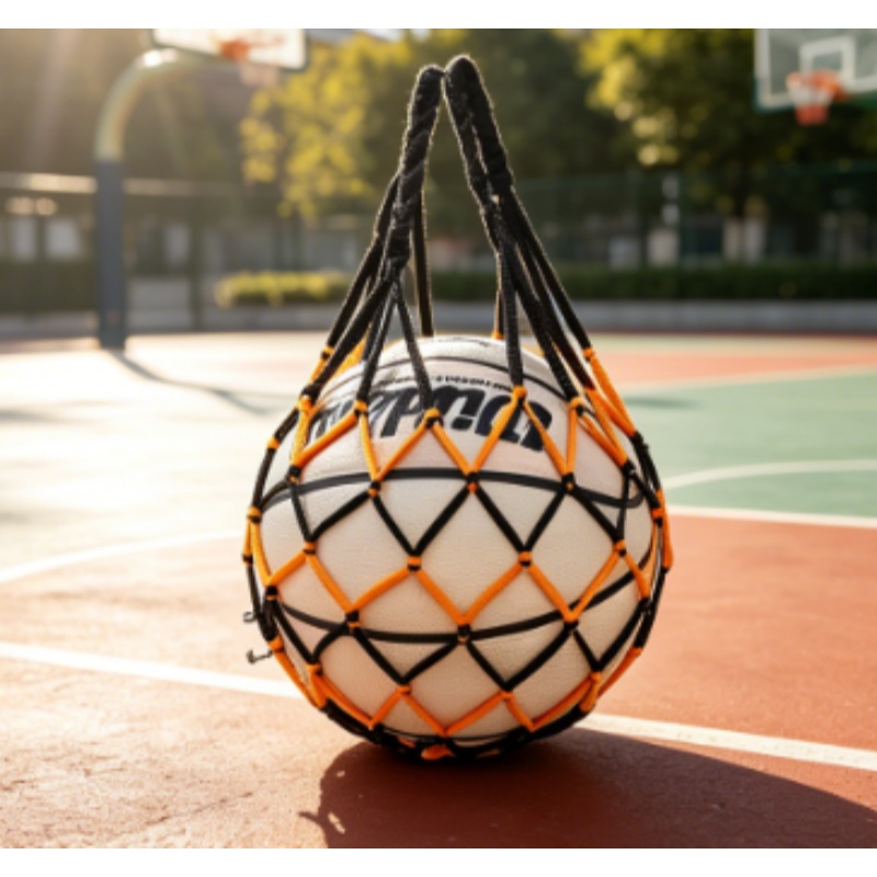 1Pc Football Net Bag Nylon Bol - Sports Equipment Outdoor Storage recension och pris