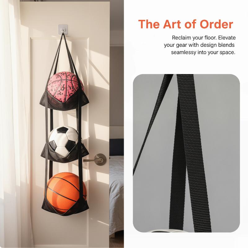 Wall Mounted Basketball Storag - Sports Equipment Organizer recension och pris