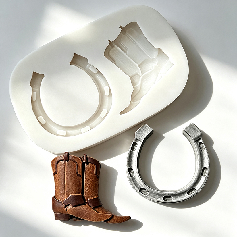 Cowboy Boots Horseshoe Silicon - Horseshoe Game Set recension och pris