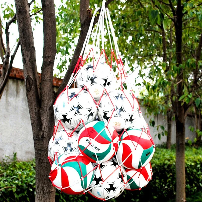 1Pc Football Net Bag Nylon Bol - Sports Equipment Outdoor Storage recension och pris