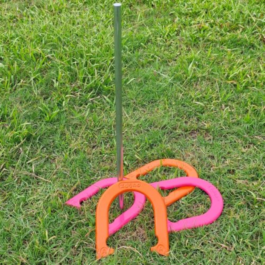 Backyard and beach outdoor gam - Horseshoe Game Set recension och pris