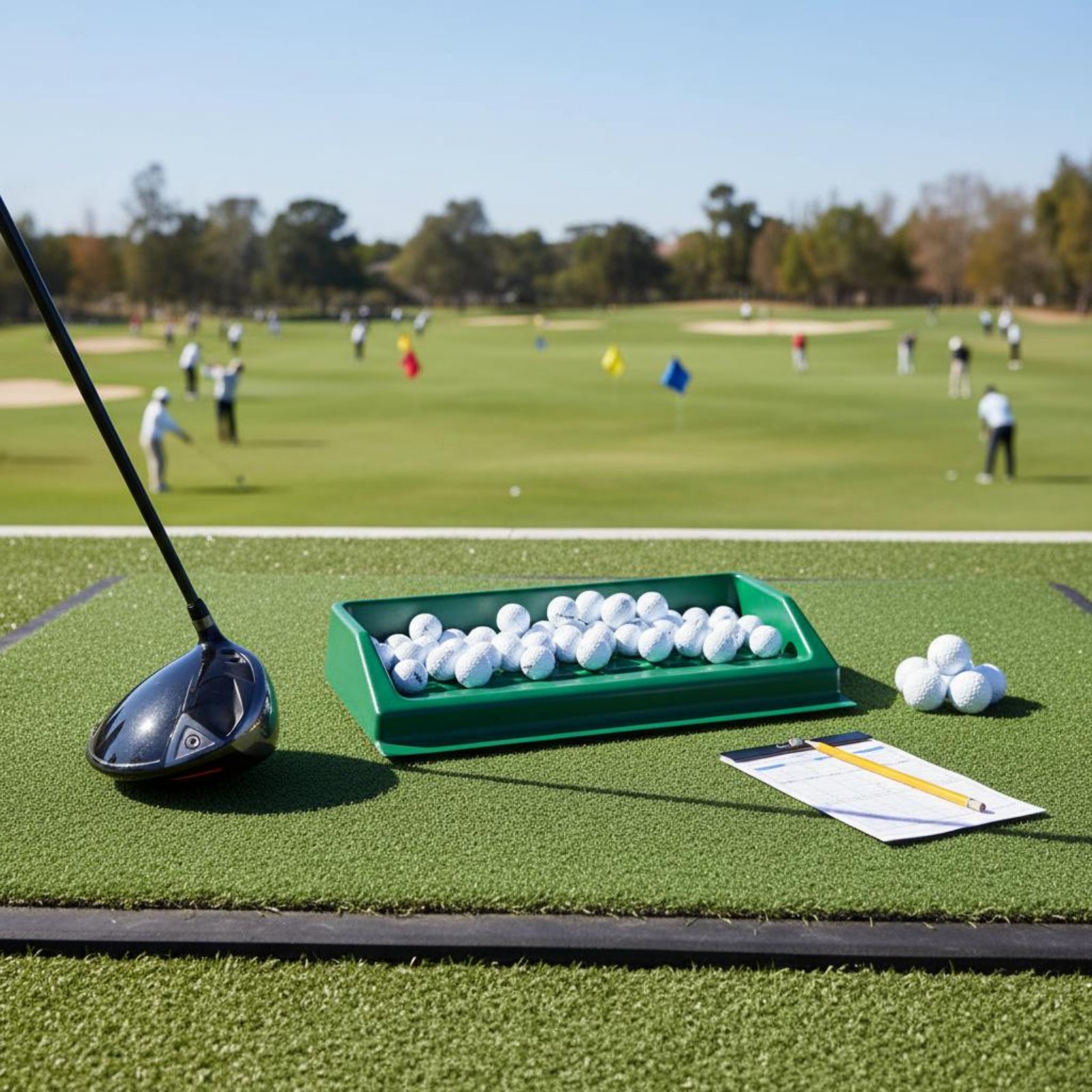 ABS Golf Tee Tray Sturdy Golf  - Sports Equipment Organizer recension och pris