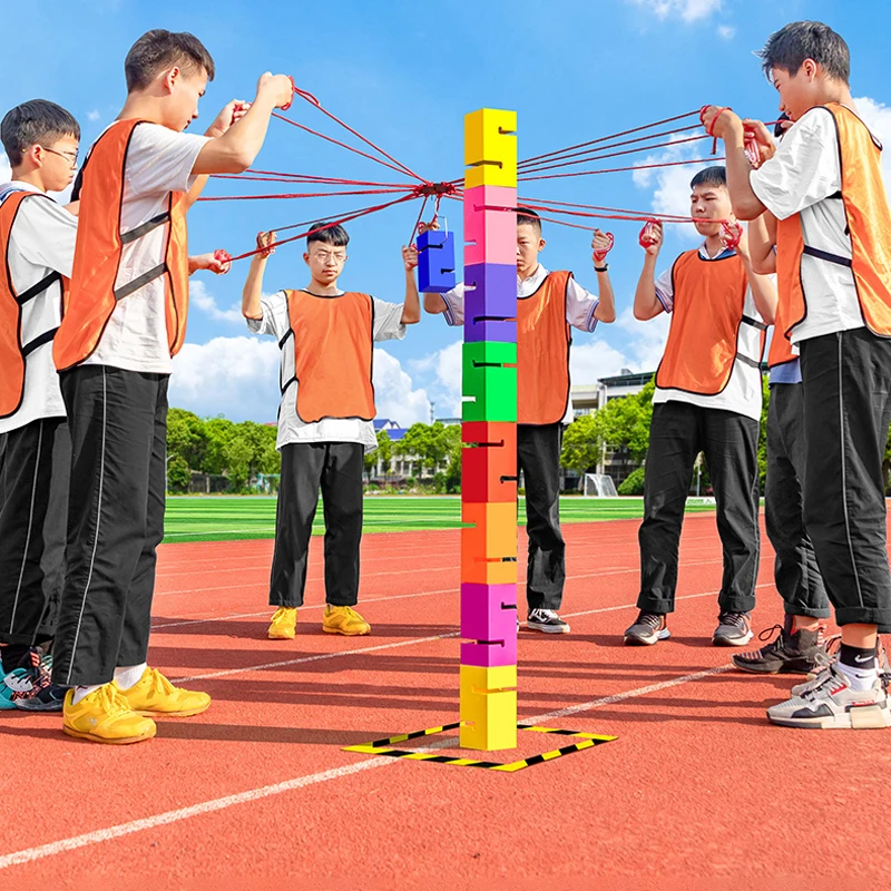 Teamwork Games Tower Building  - Sports Equipment Company recension och pris