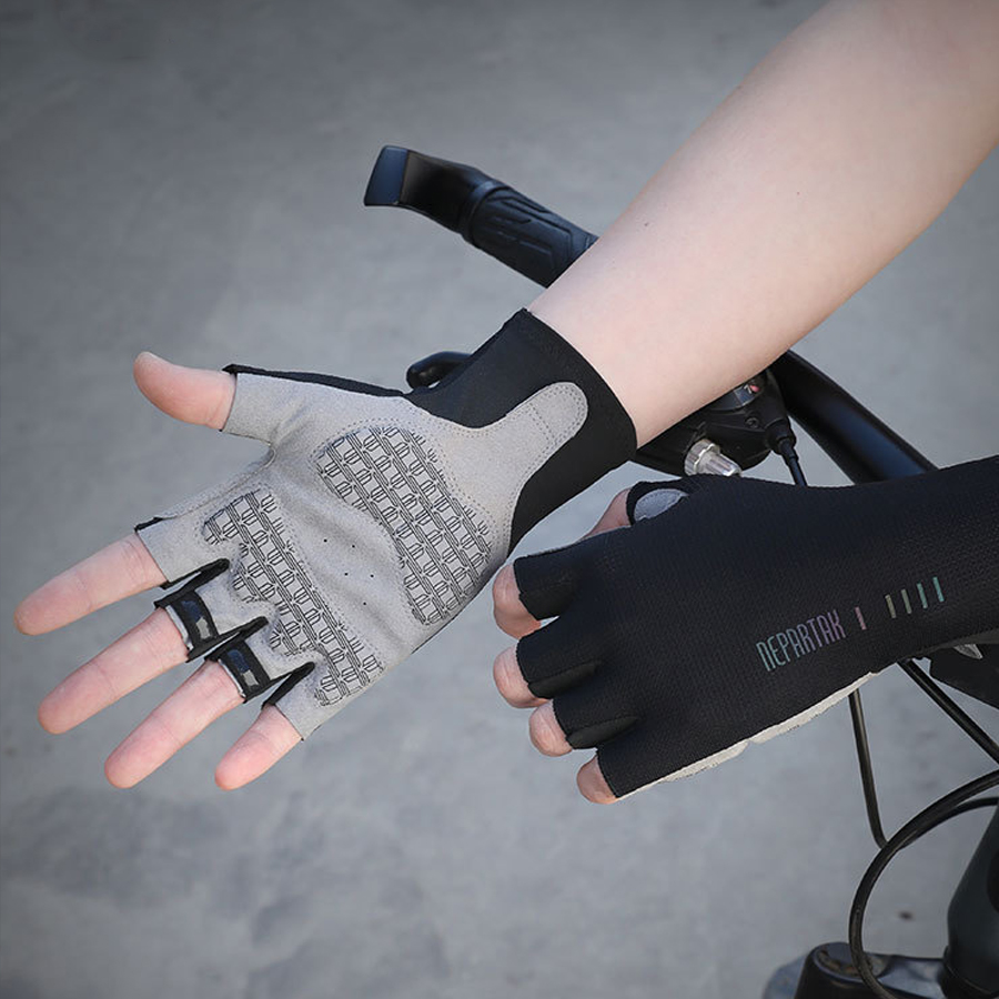 New Team cycling Gloves Half F - Name Sports Equipment recension och pris