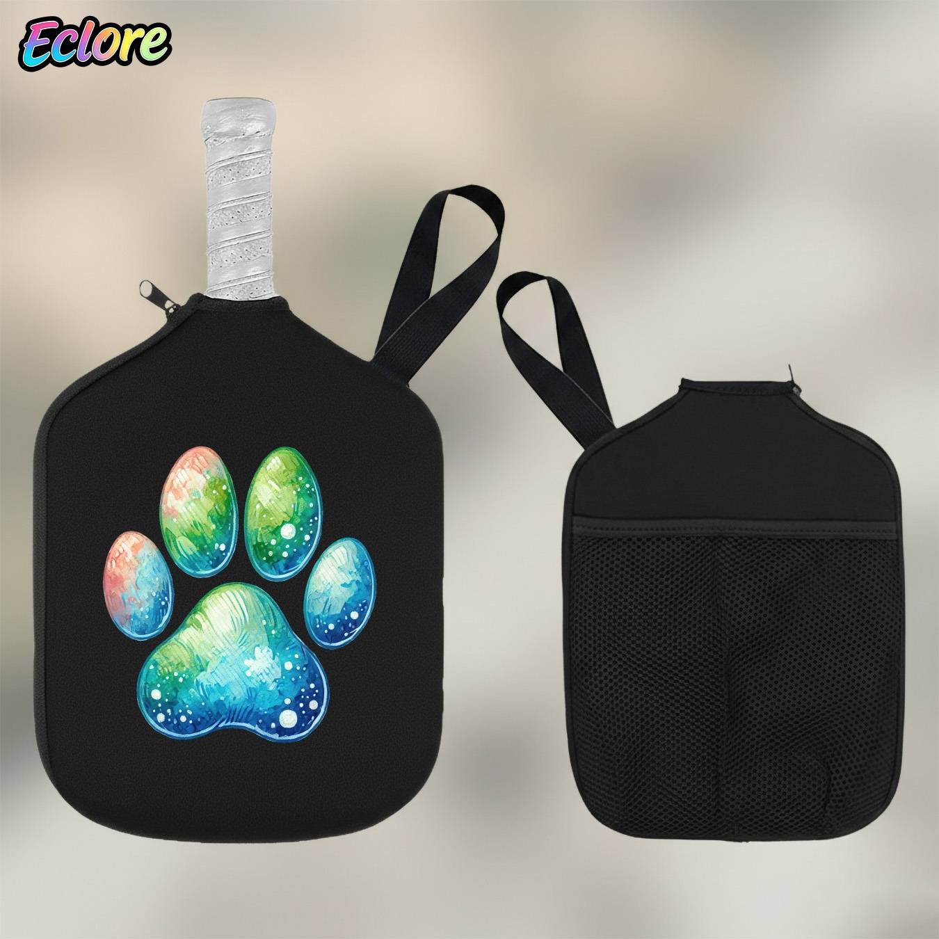 Watercolor Gradient Cat Paw Pr - Sports Equipment Outdoor Storage recension och pris